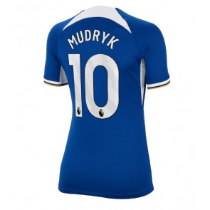 Maillot de foot Chelsea Mykhailo Mudryk #10 Domicile Femmes 2023-24 Manches Courte